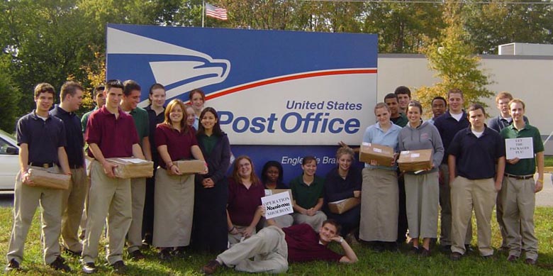 Engleside Christian School Alexandria VA Sends Care Packages To Troops